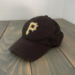 Pittsburgh Pirates MLB '47 Black Adult Baseball Hat Adjustable Strap (HT1)
